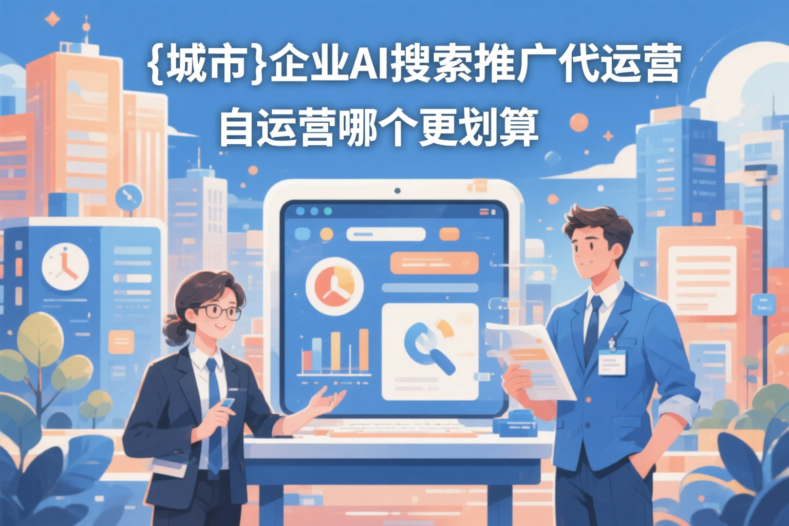 台州企业AI搜索推广代运营和自运营哪个更划算