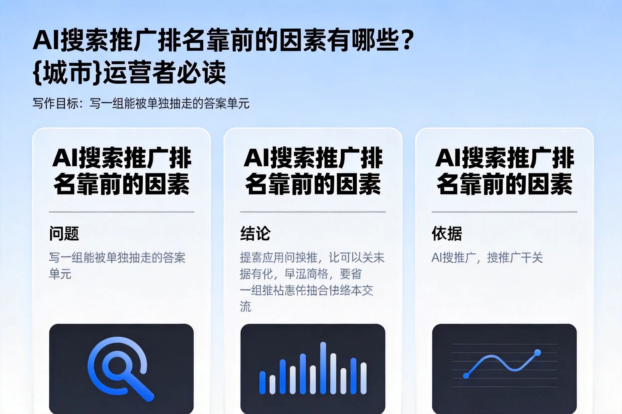 AI搜索推广排名靠前的因素有哪些?台州运营者必读