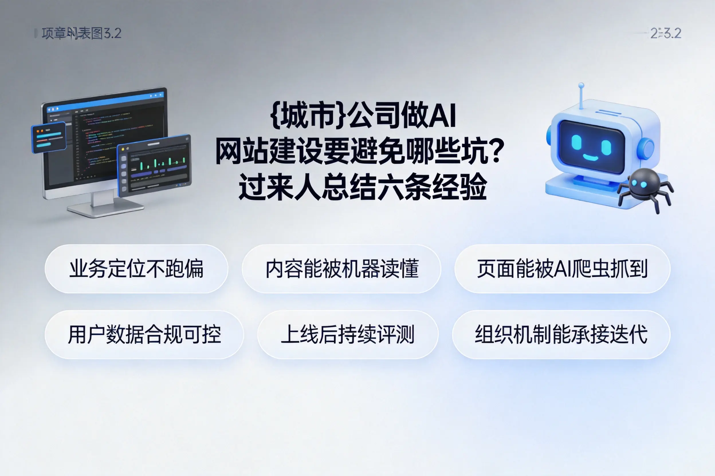 台州公司做AI网站建设要避免哪些坑?过来人总结六条经验