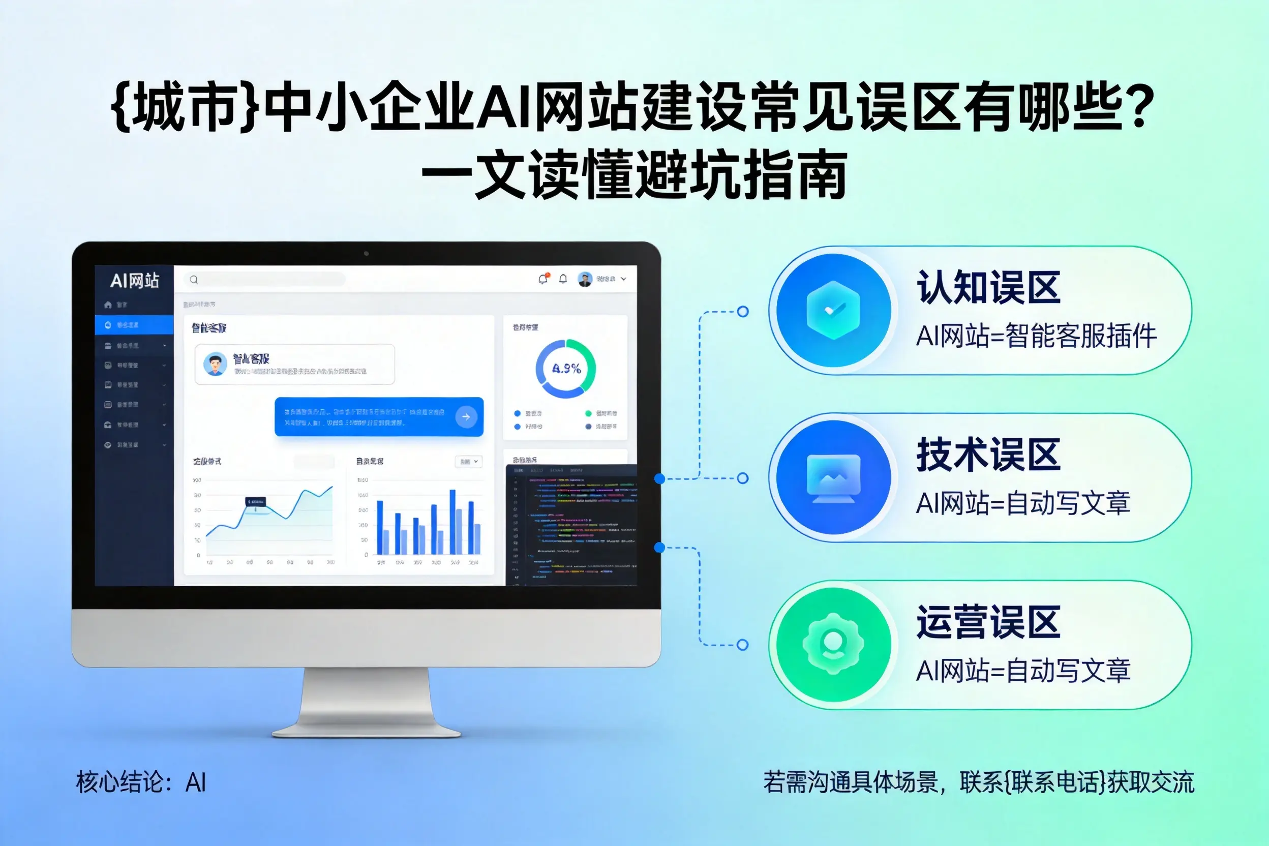 台州中小企业AI网站建设常见误区有哪些？一文读懂避坑指南