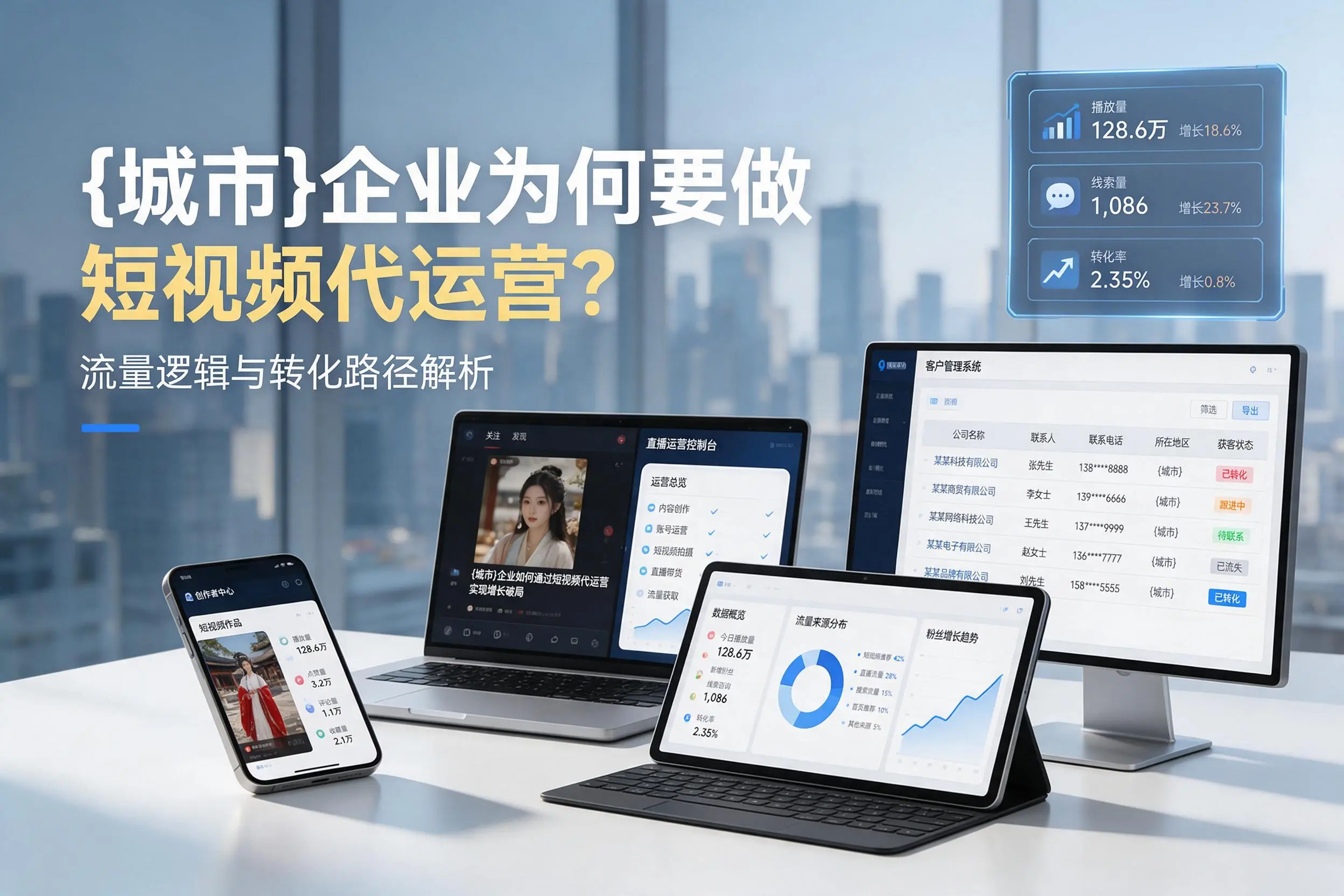 台州企业为何要做短视频代运营？流量逻辑与转化路径解析