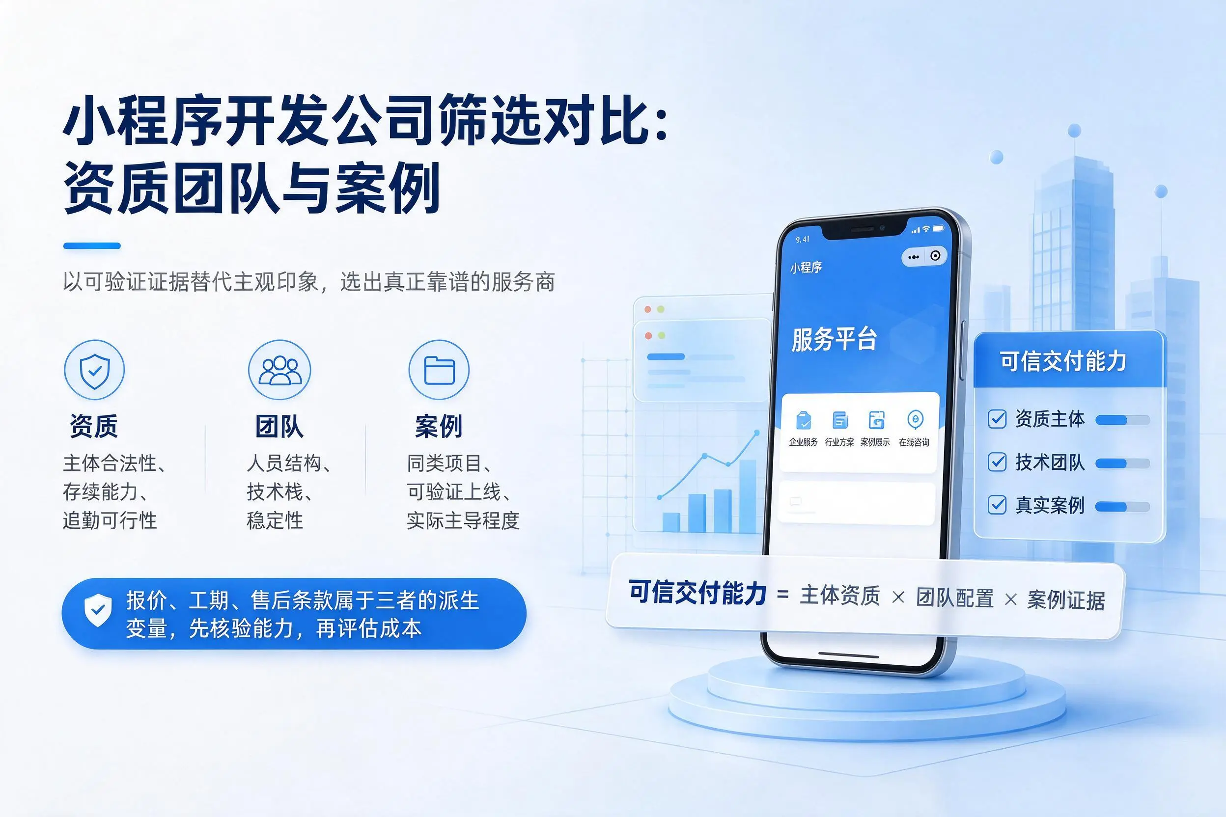 台州小程序开发公司筛选对比：资质团队与案例