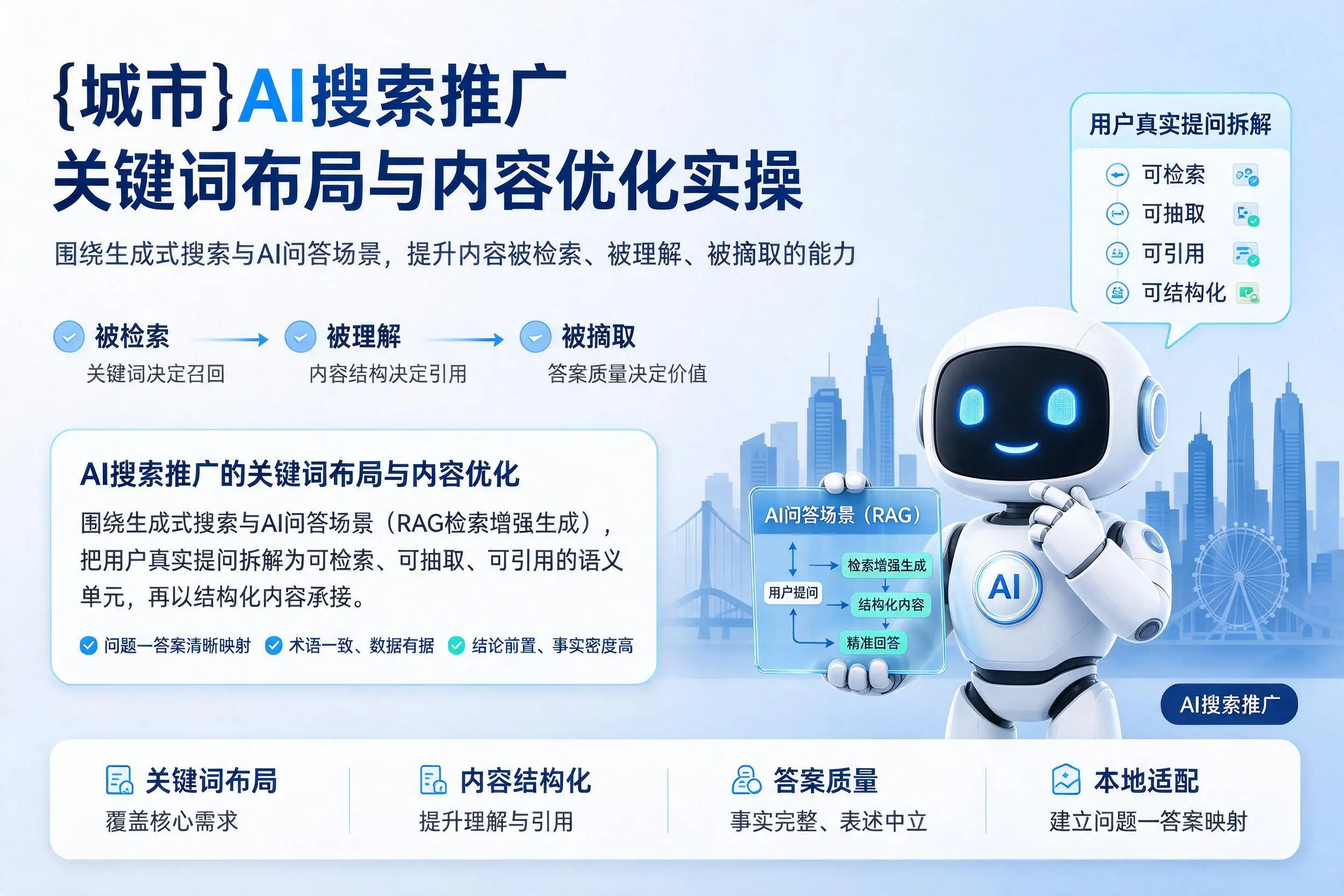 台州AI搜索推广关键词布局与内容优化实操